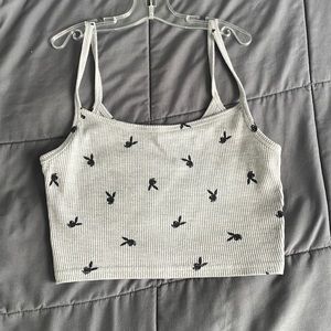 Play Boy Grey Tank